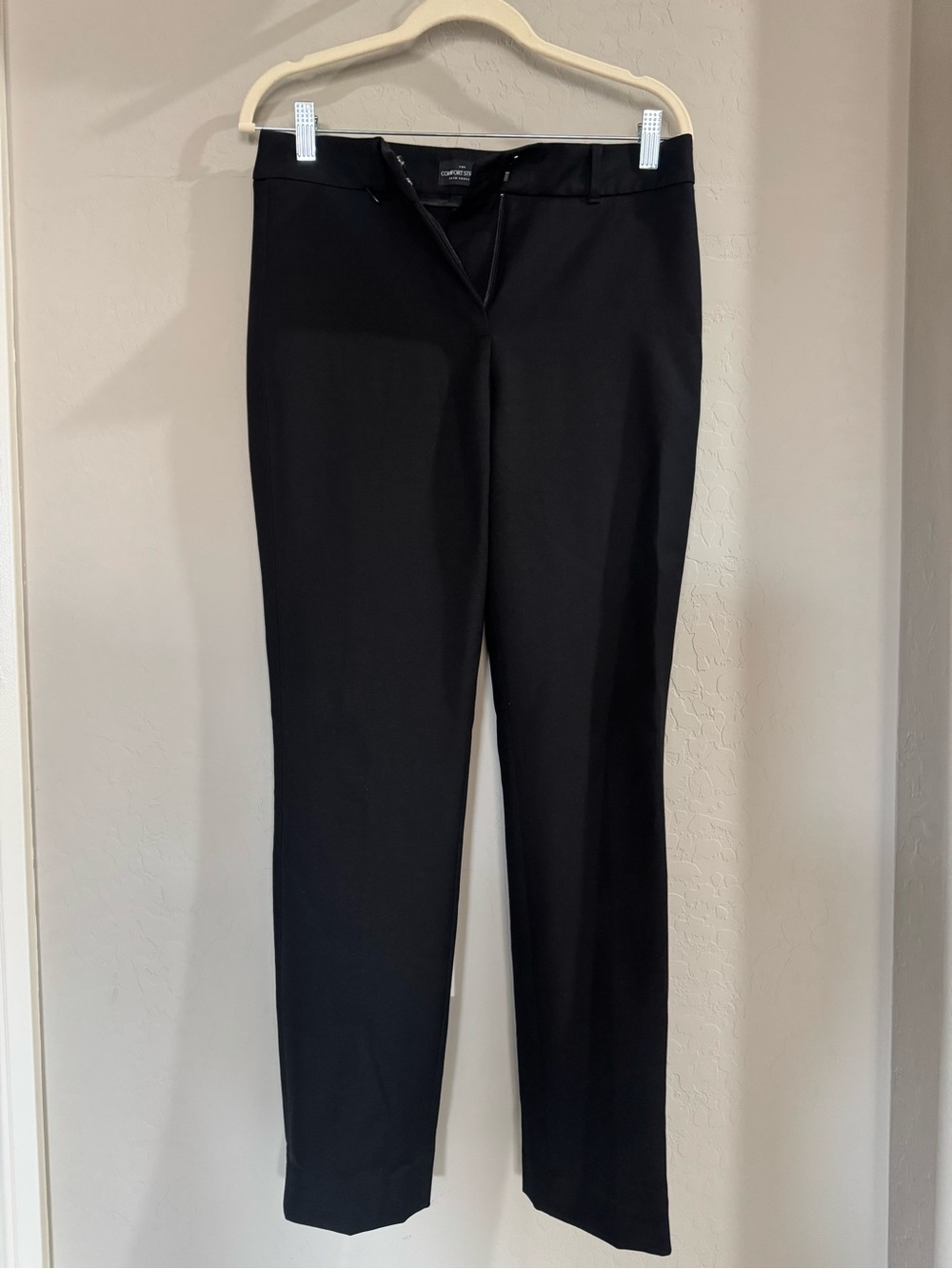 White House Black Market Comfort Stretch Slim Trousers Black Size 4
